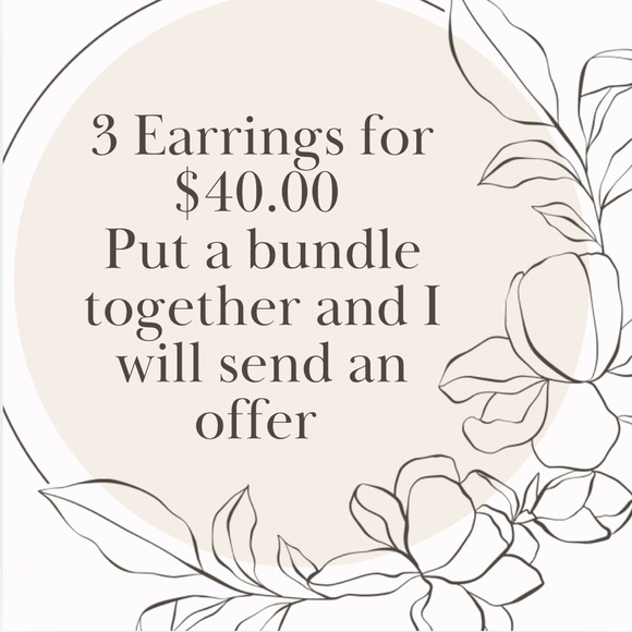 Blush Pink Floral Embossed Earrings with Gold Studs | Handmade Statement Jewelry - Picture 6 of 6